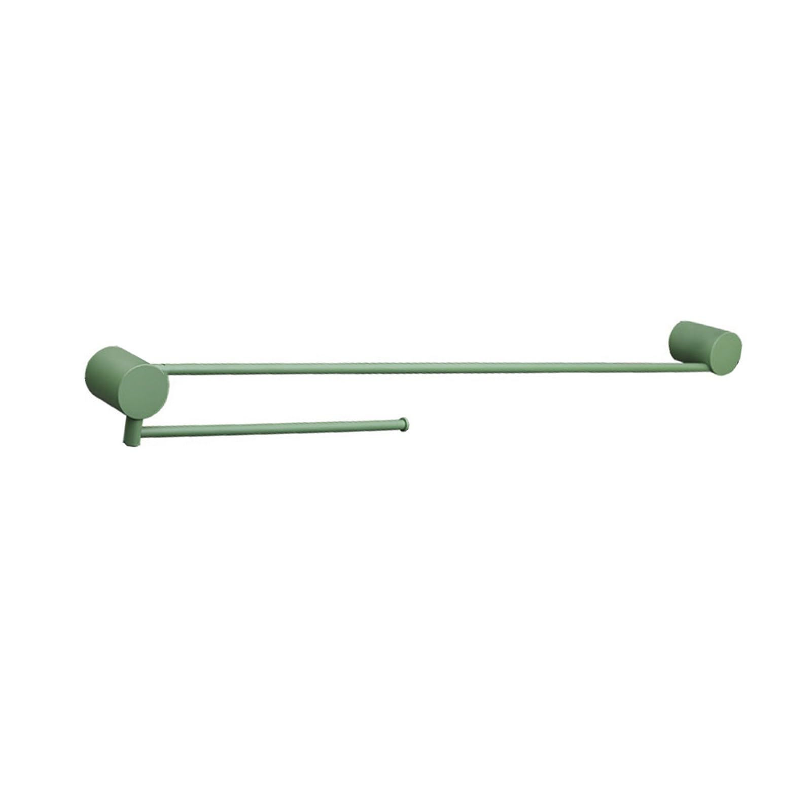 Barra portasciugamani per bagno, porta asciugamani regolabile da parete, asta girevole a 180°, realizzata in alluminio spaziale, per soggiorno, balcone, ufficio (colore 3, L, 70 cm)