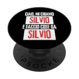 Photo Gallery ciao sono silvio faccio cose da silvio personalizzato popsockets popgrip intercambiabile Photo Gallery ciao sono silvio faccio cose da silvio personalizzato popsockets popgrip intercambiabile