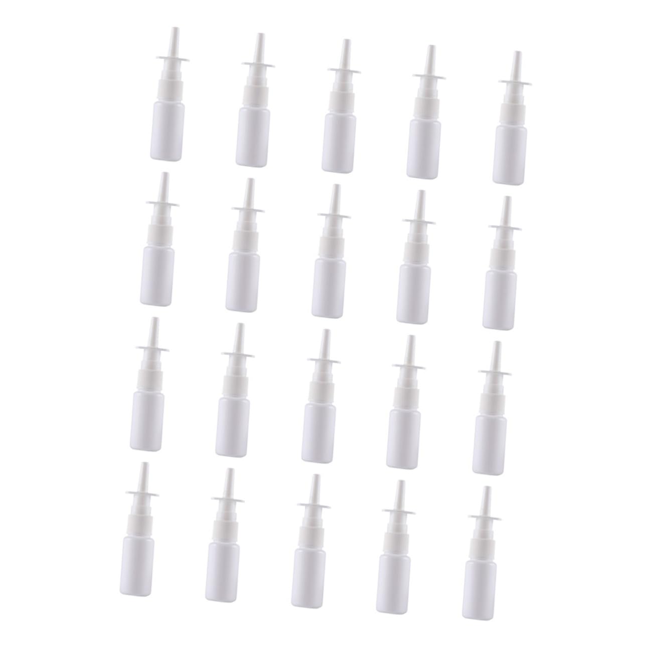 FRCOLOR Nasenspray Leere Flasche 10ml Sprühflasche mit Feinem Sprühnebel Wiederbefüllbare Kosmetik Reiseflasche Praktische Detaillierungs Sprühflasche für Reisen und Outdoor