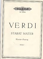 STABAT MATER (2nd Movement) of VIER GEISTLICHE STUECKE (Quattro Pezzi Sacri), Klavier Auszug, (Edition Peters Nr. 4256b) B002JAZQD0 Book Cover