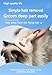 Pet Grooming Steam Brush, Pet Spray Hair Removal Comb, Anti-Static, Rechargeable, Comfortable Grip, for Dogs & Cats, Spray Hair Removal Comb, Steam Brush for Shedding & Grooming, White