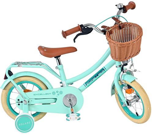 Vélo enfant 12 pouces Volare Excellent vert idéal pour le parc