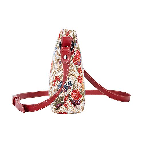 Image of Signare Tapestry Crossbody Bag Sling Shoulder Purse for Women
