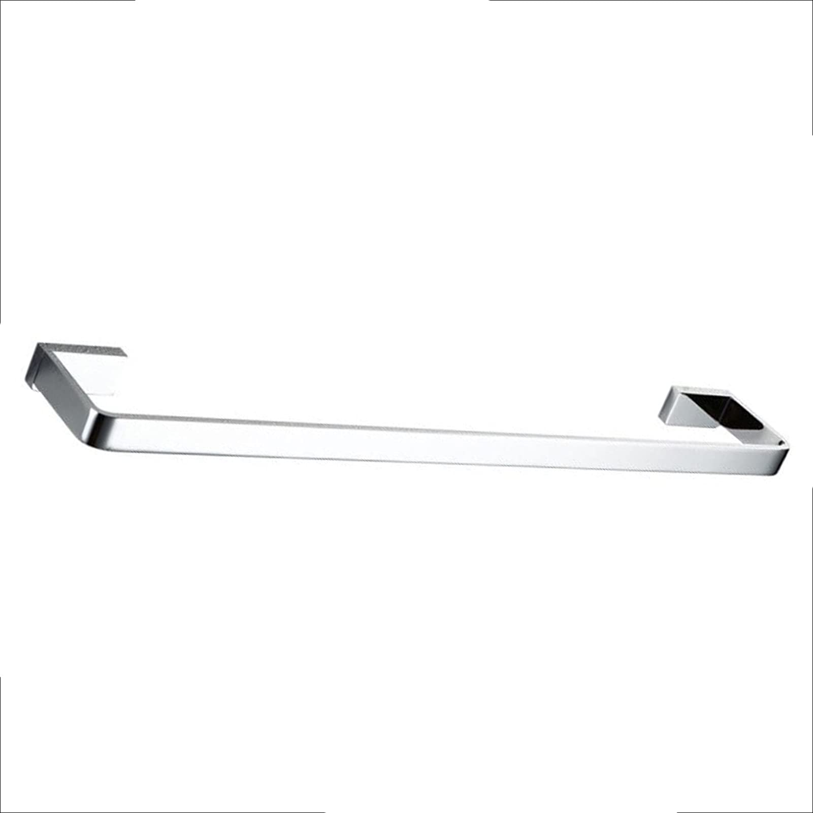 LMYSXAOZ Wall Mounted Towel Bar Rail for Bathroom Hardware and Kitchen, Copper solid Rod, Chrome, Single Rack, 20cm-60cm (Size : 30cm)