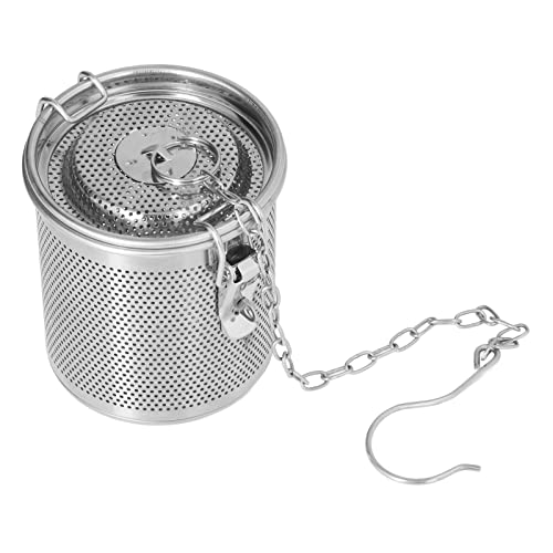 Spice Seasoning Strainer, Stainless Steel Seasoning Bag Tea Infuser Multipurpose Spice Filter Seasoning Strainer for Gravy Soup Taste Spice (0.7L)