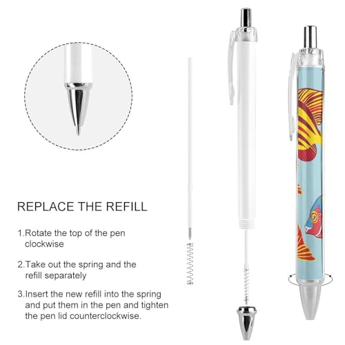 Stylos à bille rétractables à séchage rapide et prise confortable
