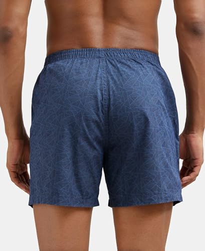 Image of Jockey 8222 Men's Super Combed Mercerized Cotton Woven Printed Inner Boxers with Ultrasoft and Durable Inner Waistband (Pack of 2)