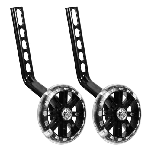 Ruedas de Entrenamiento para Bicicleta PRETYZOOM, 1 Par, Ajustables y Resistentes al Desgaste, Accesorios para Bicicleta miniatura 1