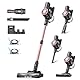 Vexilar Akku Staubsauger 45000Pa/ 50Mins/ 450W, 6-in-1 Staubsauger Kabellos Selbststehend, Akkustaubsauger mit LED Touchscreen, Klein und Leicht für Hartböden Teppiche Tierhaare