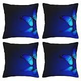 Coussin imprimé papillon, coussin de chaise, coussin de voiture, décoration intérieure. Peut être utilisé dans n'importe quelle pièce, quatre tailles