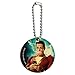 Shazam! Movie Bubblegum Poster Wood Wooden Round Keychain Key Chain Ring