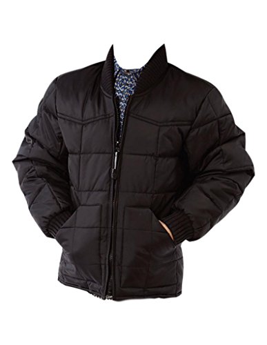 BOYS BLACK POLY-FILLED JACKET