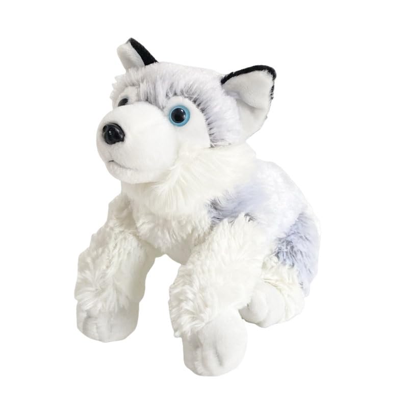 Chiot husky en peluche mignon - Chien sibérien doux garçons et filles