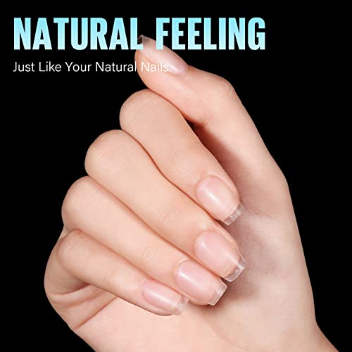 TOMICCA Extra Short Coffin Nail Tips - Image 4