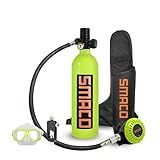 【Korrosionsbeständigkeit】 Dieses Produkt ist ein hochpräzises Produkt. Kann mit Ersatz-Sauerstoffflaschen für Notfälle gefüllt werden. Verwendung einer Aluminiumlegierung der Luftfahrt 6061, um innere Korrosion zu verhindern. Einfach zu verwenden. Tauchen ist auch sehr einfach. Sie müssen keine großen Tauchboote mitnehmen.