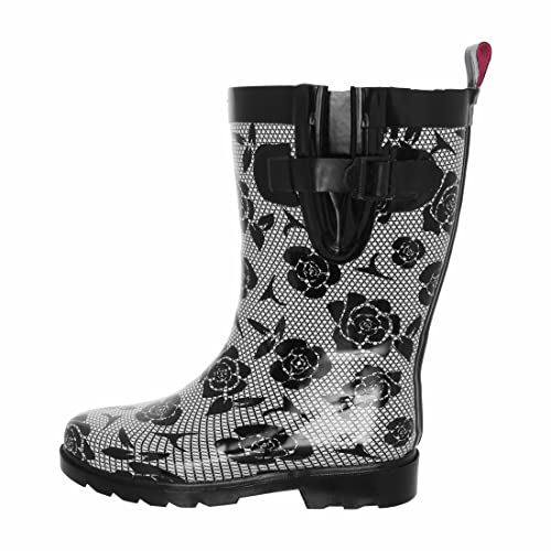 Capelli New York Ladies Mid-Calf Rubber Rain Boots2