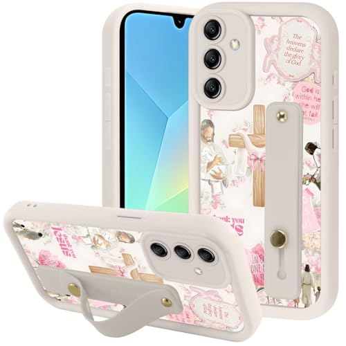 Coque de téléphone Collage Christian Jesus pour Samsung Galaxy A16 5G silicone souple multicolore