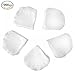 Cozyswan Rose Petals, 4000pcs Silk Artificial Fabric Flower for Valentine Ceremony Wedding or Home Hotel Garden Bouquet Party Decorations (White)