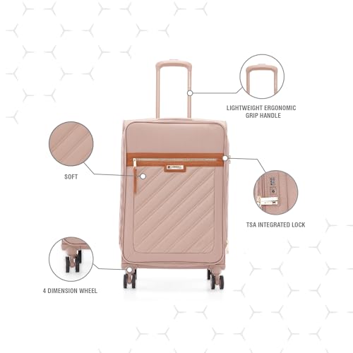 Image of DKNY Sweet Dreams Range Cappuccino 25 inch Medium Soft Luggage
