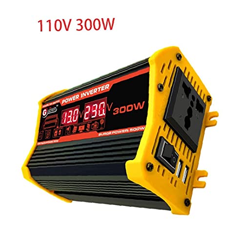 POWER-omvormer 300W Auto DC 12V tot 110 V AC-omvormer met dubbele USB-autoladeradapter LED DisplayUSB Autoader Adapter… - Image 3