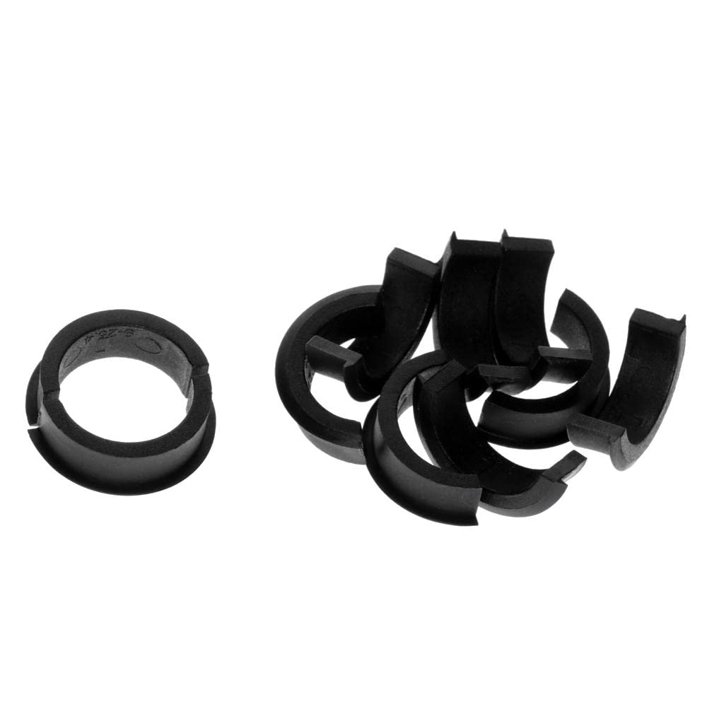 MERISHOPP® 1 Pair Bike Handlebar Extension Mount Conversion Extender Spacer 9x25.4mm | Sporting Goods | Cycling | Bicycle Components & Parts | Handlebars | 5 Pairs Bicycle Handlebar Spacers-picture-11