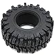 hobbysoul 5Stk RC 2.2 Mud slingers Reifen Sticky Rock Crawler Reifen Höhe 124mm & Schaum