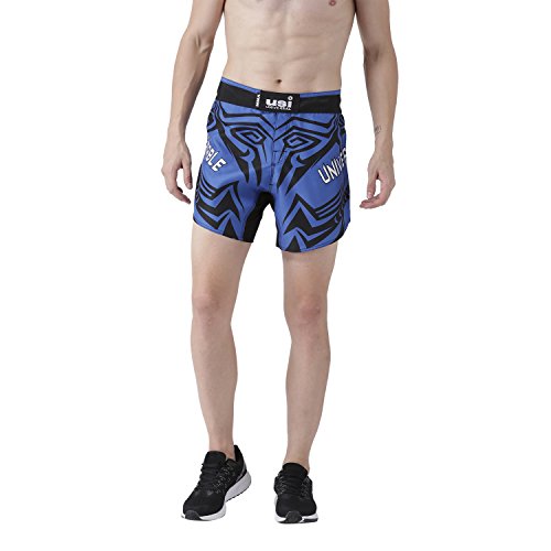 Image of USI Universal Tribal Shorts for Men (411VNB) (S) Blue /Black