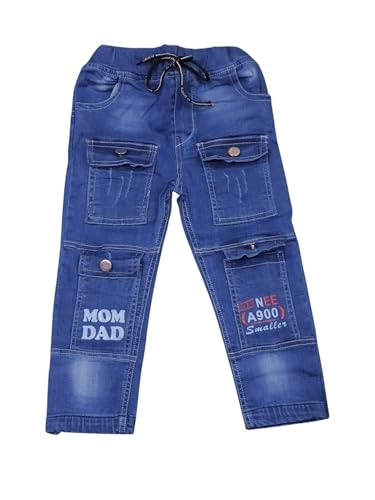 Image of Kids Boys Casual 6 Pocket Trouser Pants Super Trendy Cotton Pants.Daily Pants for Kids,Boys.Casual Jeans.Boys Trouser Pants.Funky Pants for Boys.