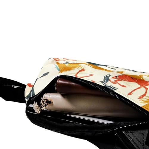 Mochila cruzada cómoda para liberar tus manos en caminatas y excursiones 5