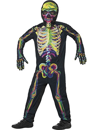 Smiffys Costume scheletro che si illumina al buio