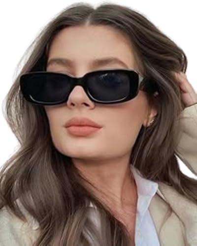 Image of Unisex Stylish Round Sunglasses | TAC Polarized Lens | 100% UV Protection | Men & Women Driving Bikes, Outdoor Sports, Hiking & Travel Eyewear (black sunglass)