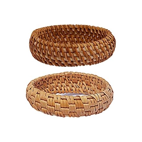 Handmade Rattan Bracelet for Women Cover