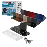 Color 50 Qty Commercial Bulk Pack (Snow Guards, Perfect Seal Gaskets & Screws) - Stop Snow from Sliding Off Your Metal Roof Snow Guard Block Stops Breaks (Hunter Green)