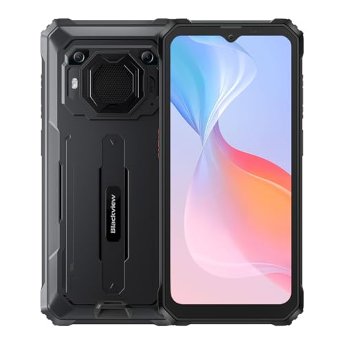 Blackview BV4800SE Android 15 Téléphone Portable Incassable 2025, 12GB+64GB/2TB Telephone Débloqué, 5100mAh, 16MP Camera, 6.56