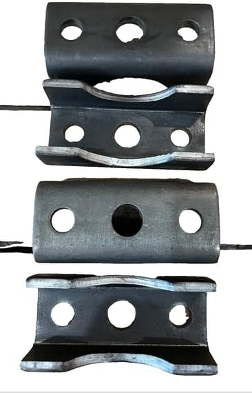 D2E Trailers (4) Trailer axle Spring Perch/seat for 2-3/8" 3500# Round Axel Tube Mount 3.5K