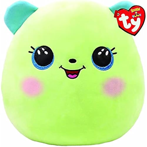 TY Toys - Squish a Boo Bear Clover - 20 CM Green 2009139