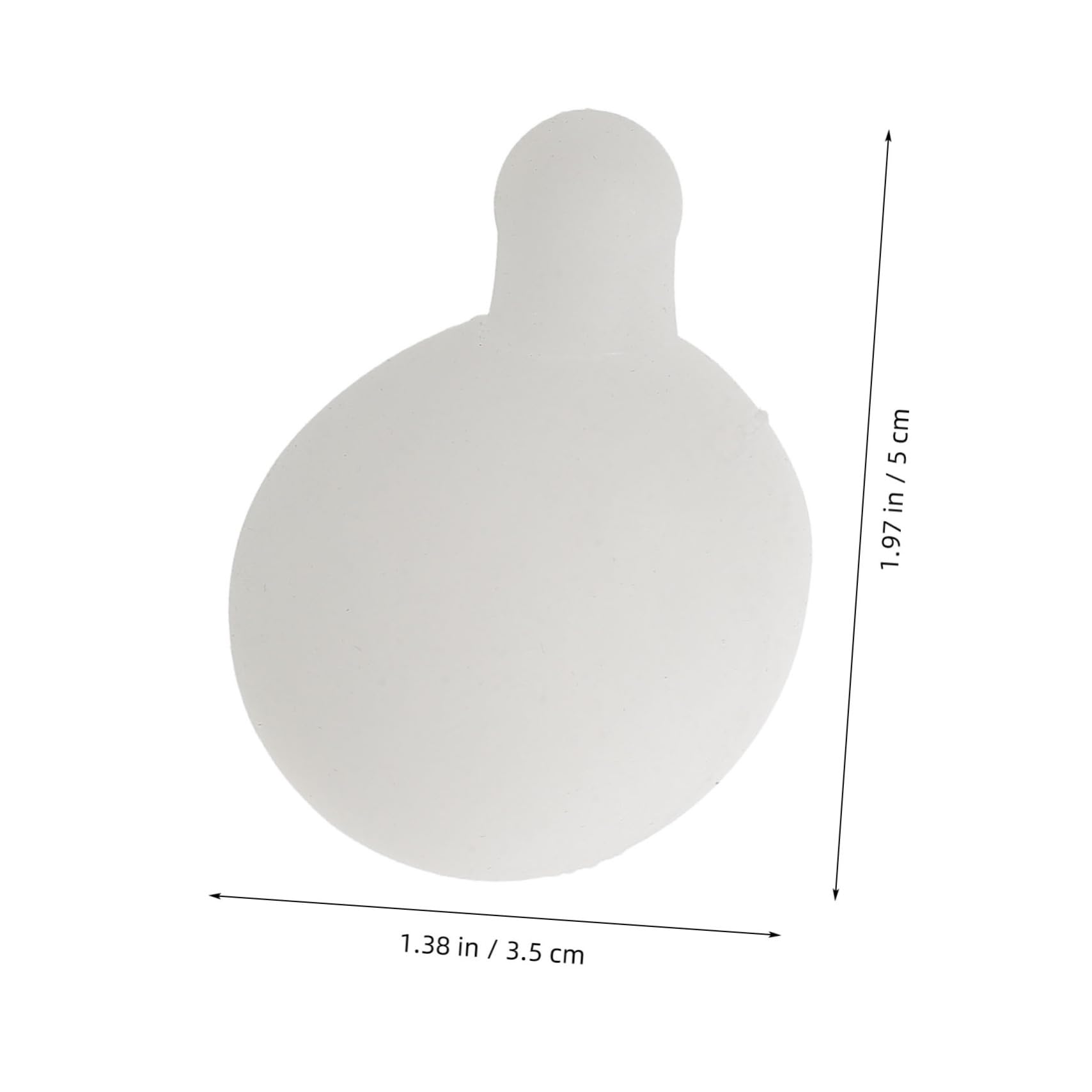 VICASKY DIY Bubble Blowing Toy Parts 10pcs Plush Toy Bubble Inserts Soft and Balls for Boys and Girls' Play