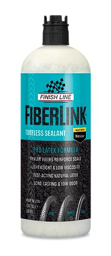 Finish Line FiberLink Pro Latex Tubeless Tire Sealant Kevlar 32 fl oz