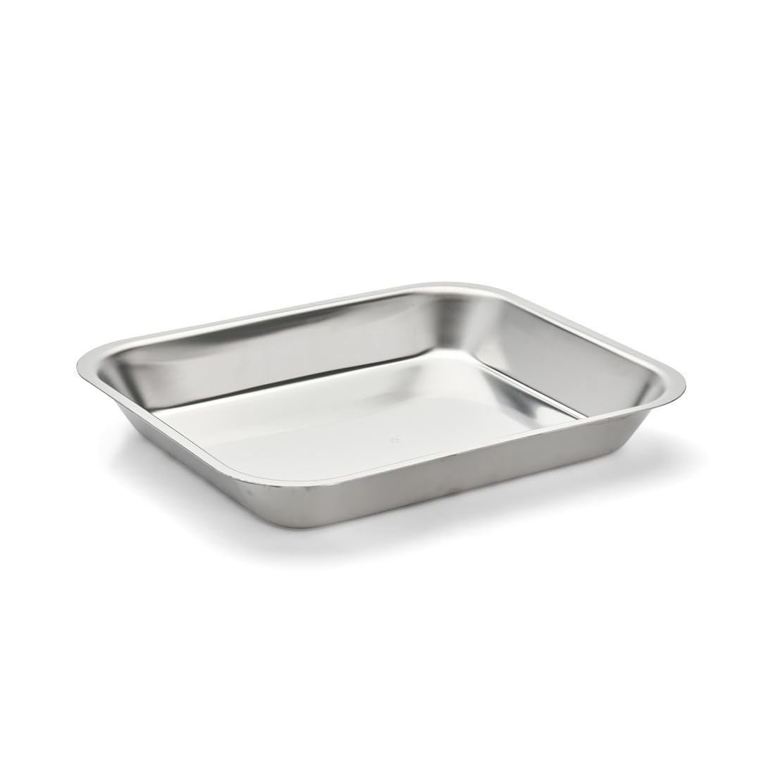 Plat a mariner inox De Buyer 30cm finition argentee durable