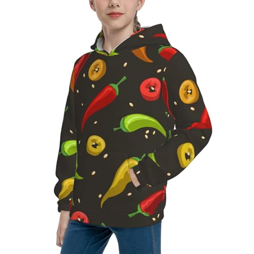 Chili2 Kid Hoodies Boys Sweatshirts Girls Pullover with Pocket2
