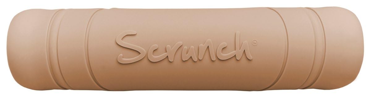 Scrunch frisbee jouet - disque pliable en silicone marron clair