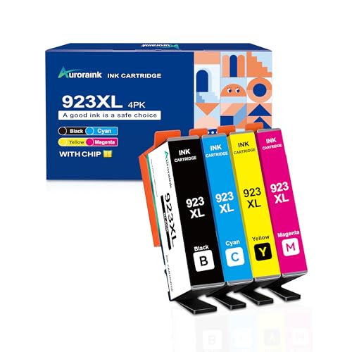 923XL Ink Cartridges Combo Pack 【with Chip】 Compatible with HP...