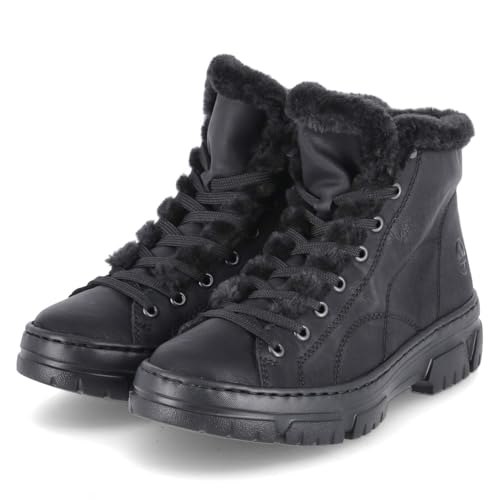 Rieker Damen Schnürstiefel Z7411-00 schwarz Gr. 38 – Ansicht 1