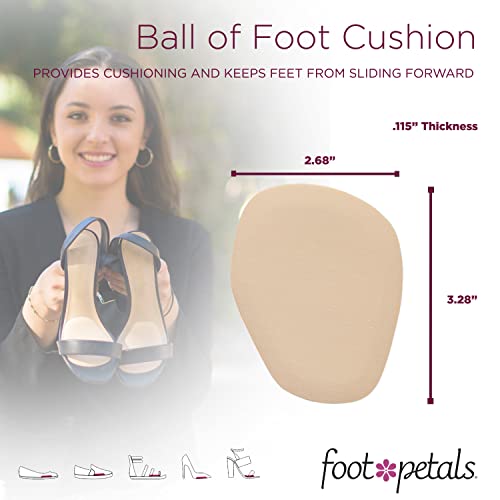 Fancy Feet Women's Ball Of Foot Cushions 3 Pairs, Khaki #TOP3
