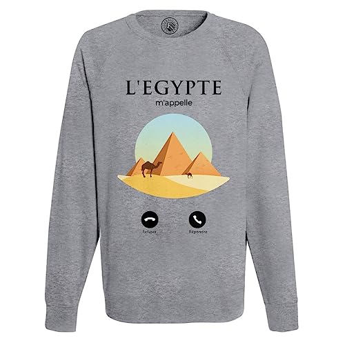 Sweat shirt Égypte homme pour remplacer vos pulls ternes sans style