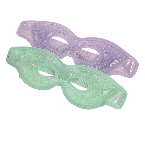 OATIPHO 2piezas Fríos Reutilizables Antifaz Para Dormir Almohadillas Oculares Refrescantes Para Ojos