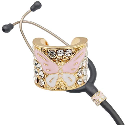 Charmscope Butterfly Gold Stethoscope Charm