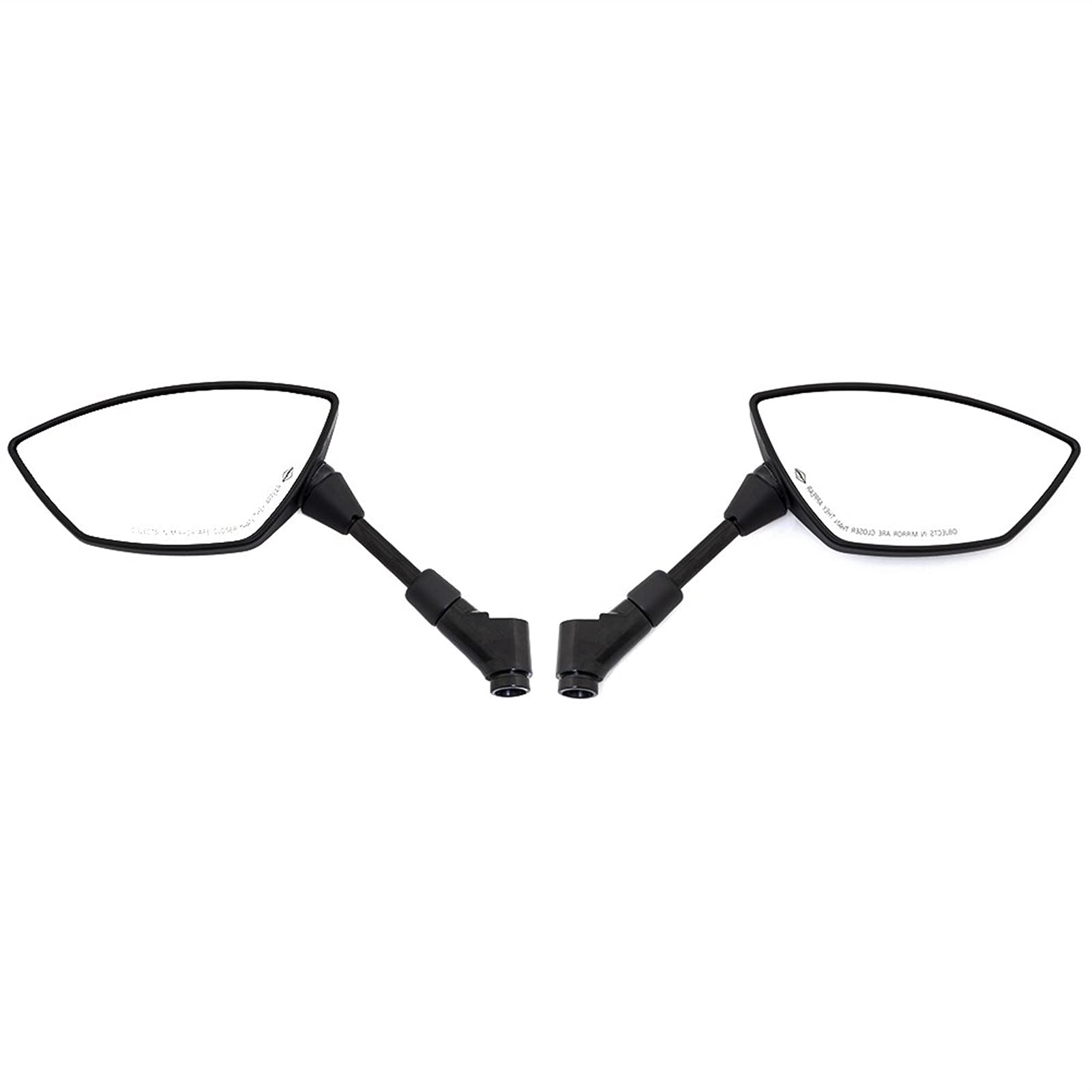 Specchietti Specchietto Retrovisore Laterale Per Moto Nero Per H&onda Per Y&amaha Electromobike Bici Da Strada (Color : Yellow)