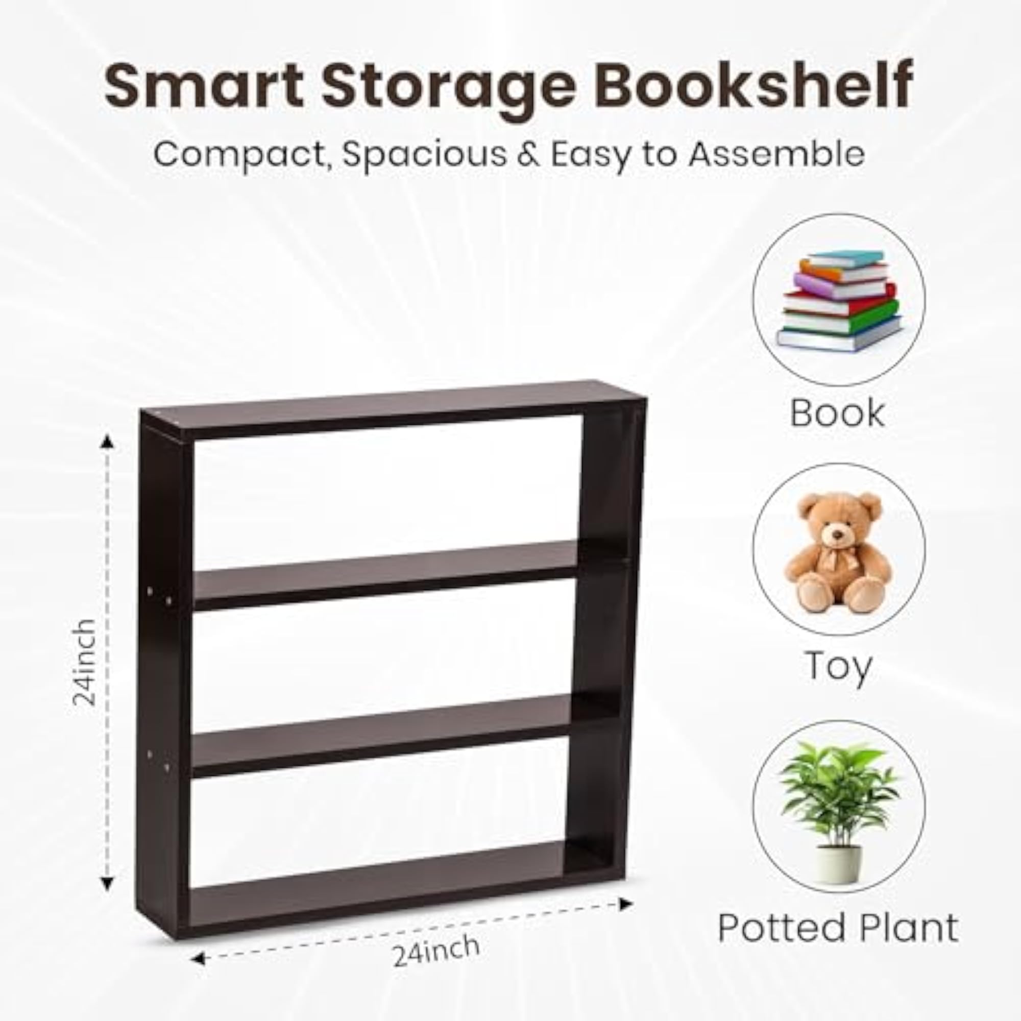YOVA Interior Wall Shelf for Kitchen Storage