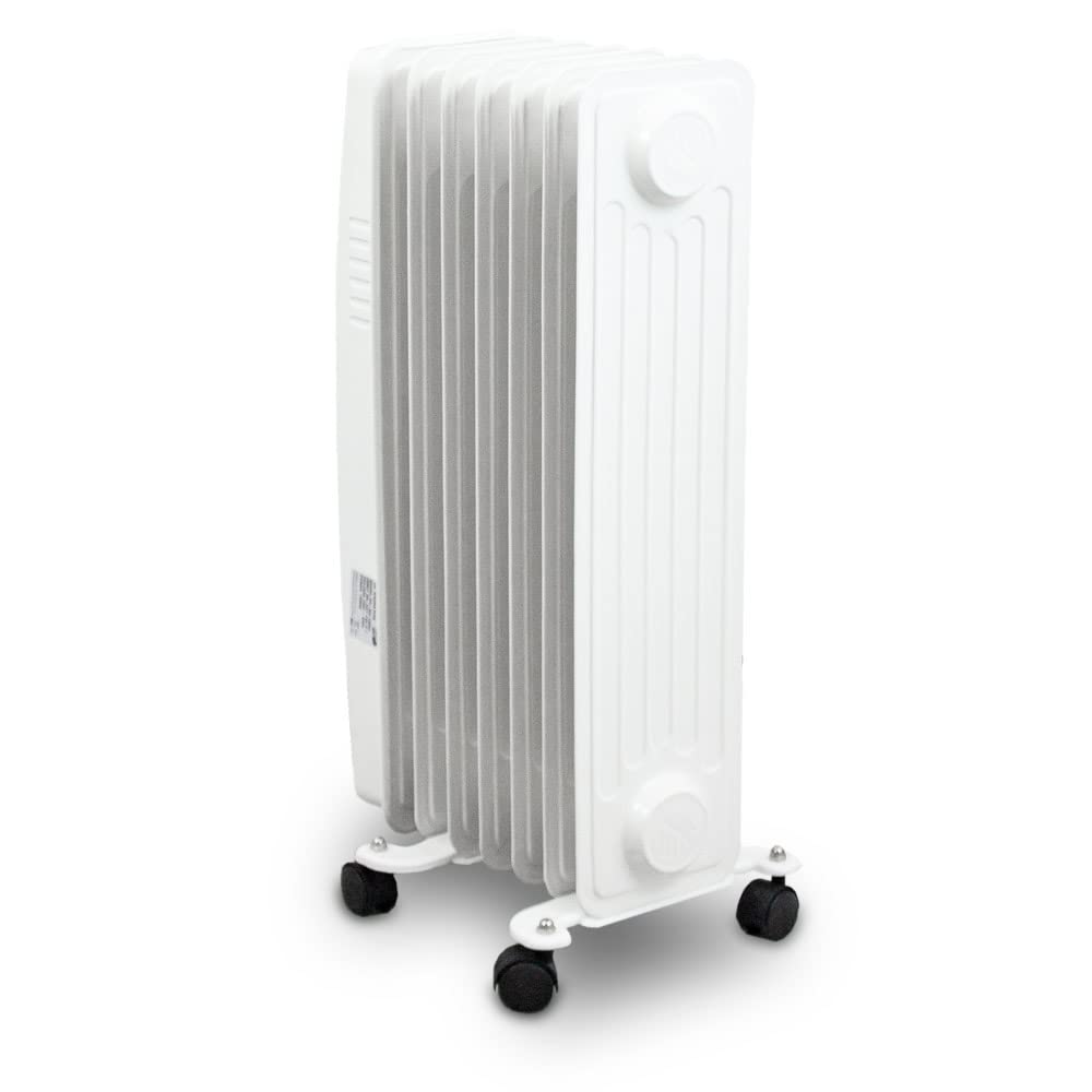 Bituxx 2500W elektrischer Ölradiator Öl Radiator Heizkörper 3 Heizstufen (2500, watts)